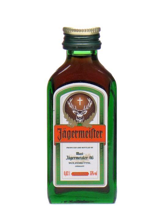 Foto Mini licor Jägermeister 4cl
