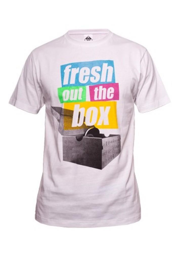 Foto Mister Tee Fresh Out The Box Hombres T-shirt Blanco