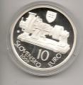 Foto Monedas - €uros conmemorativos de Europa - Eslovaquia - EA_MC001 - moneda Eslovaquia 10 Euros (Aurel Stodola) 2009