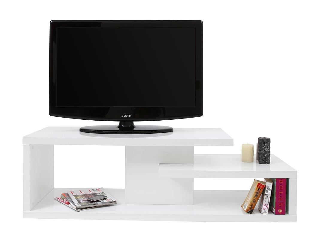 Foto Mueble TV de diseño lacado blanco HALTON