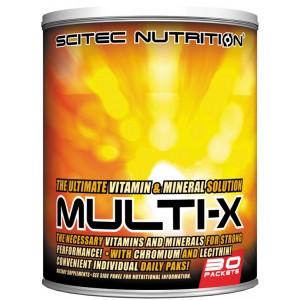 Foto Multi-x de scitec nutrition polivitaminico 30 pack