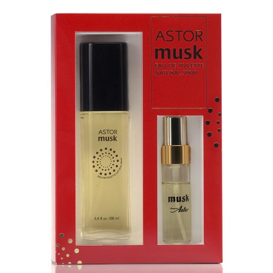 Foto Musk Astor Colonia Spray 100 ml+Perfumador Spray 15Ml