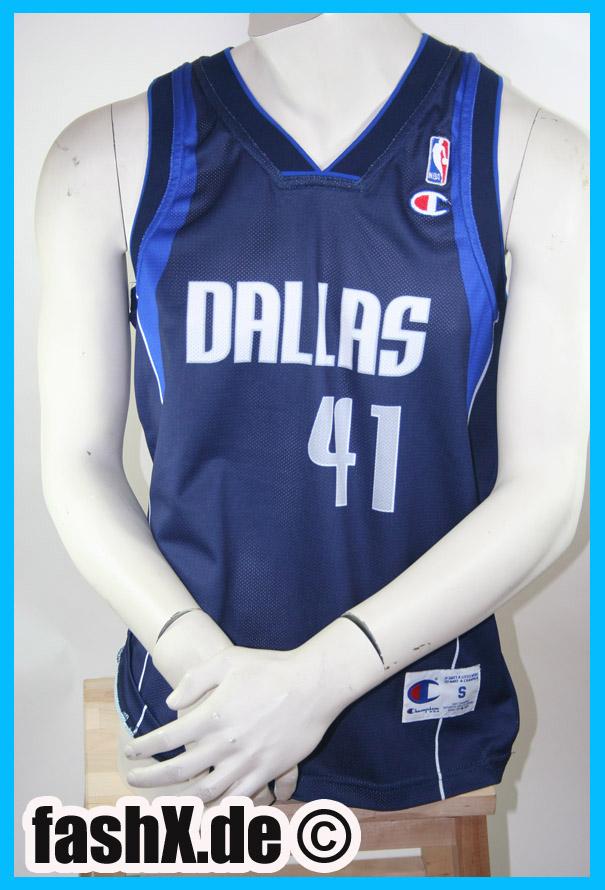 Foto NBA Dallas Mavericks Maillot camiseta Dirk Nowitzki Nr.41 Champion
