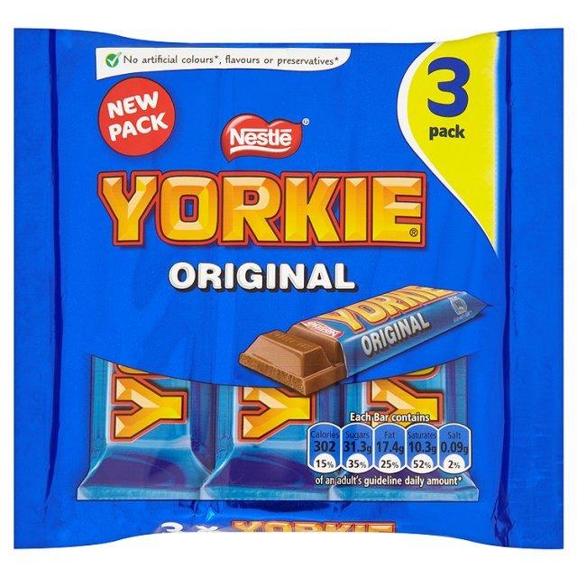 Foto Nestle Yorkie Multi Pack 3 Bars