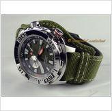 Foto New seiko superior ssa055k1 automatic compass watch green tactical military