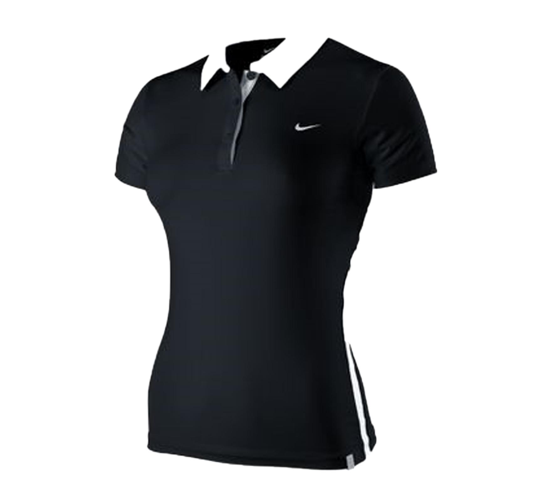 Foto Nike - Border Polo - negro/blanco - Ropa de tenis
