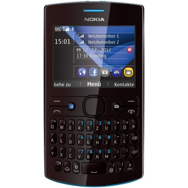 Foto Nokia Asha 205 (cyan/dark rose)