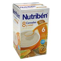 Foto Nutriben 8 cereales y miel con galletas maria 600 g
