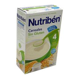 Foto Nutriben cereales sin gluten con leche adaptada 300 g