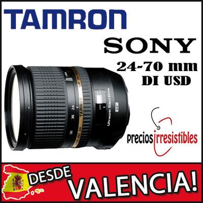 Foto Objetivo Tamron Sp 24-70 Mm F/2.8 Di Usd Para Sony