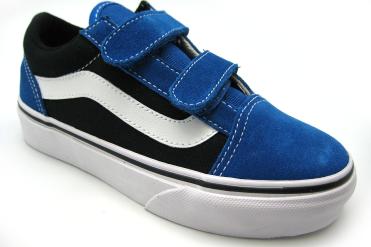 Foto Ofertas de zapatos de niña Vans Old Skool Velcro 40 azulon