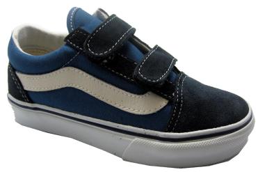 Foto Ofertas de zapatos de niña Vans Old Skool Velcro azul