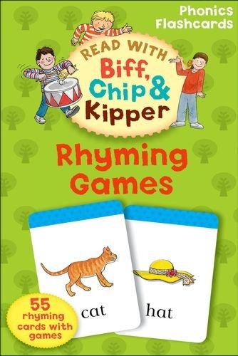 Foto Oxford Reading Tree Read with Biff, Chip, and Kipper: Phonics Flashcards: Rhyming Games (Read With Biff Chip & Kipper)