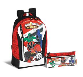 Foto Pack Power Ranger Mochila con estuche de regalo