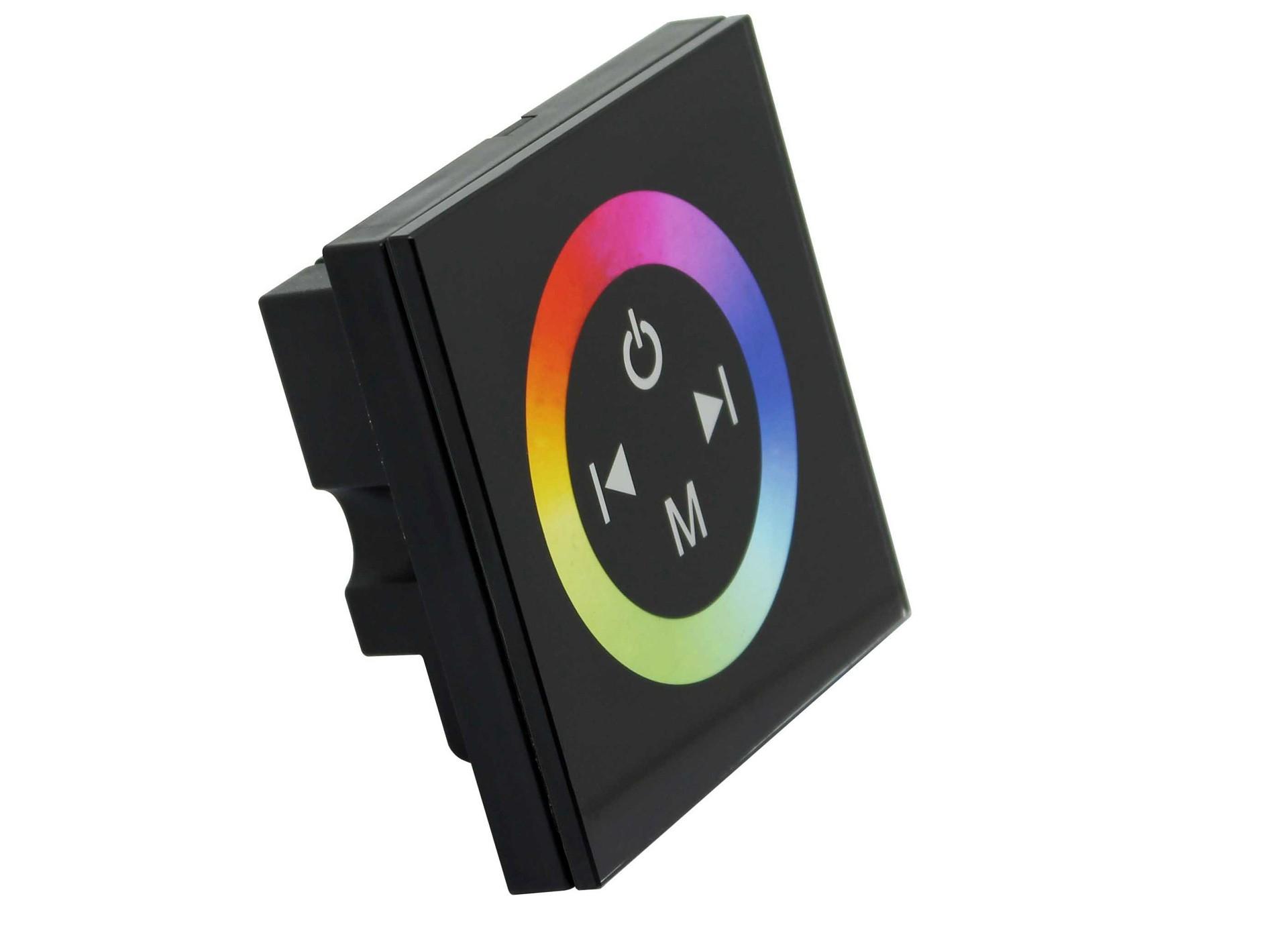 Foto Panel táctil llena de color RGB LED del controlador