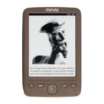 Foto papyre 601 ebook 6 4gb chocolate e-books - libros electrónicos papyre 601