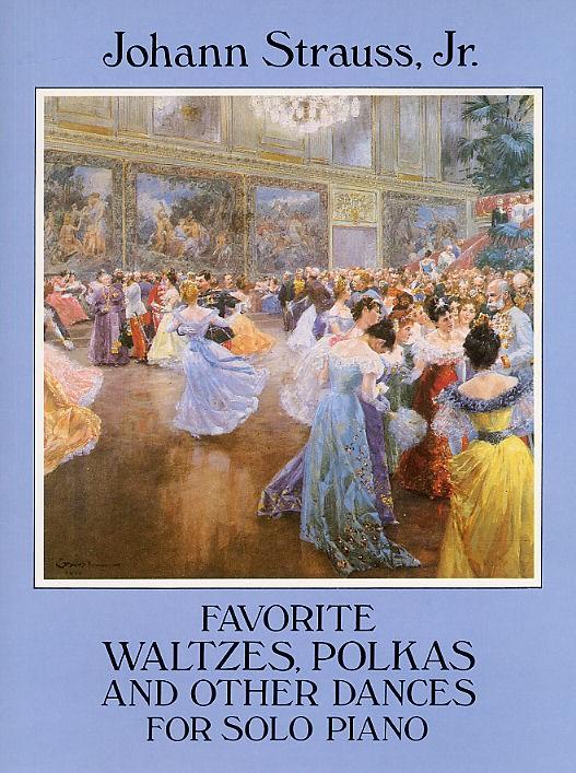 Foto Partituras Favorite waltzes, polkas and other dance s de STRAUSS, JOHA
