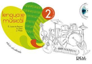 Foto Partituras Lenguaje musical vol. 2 g.elemental + cd de LOPEZ DE ARENOS