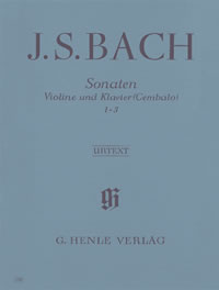 Foto Partituras Sonaten nº 1-3 bwv 1014 - 1016 de BACH, JOHANN S.