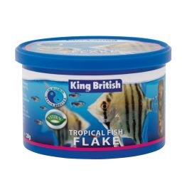 Foto Peces Copos King British Natural Tropical Flake (With Ihb) 55 Gr