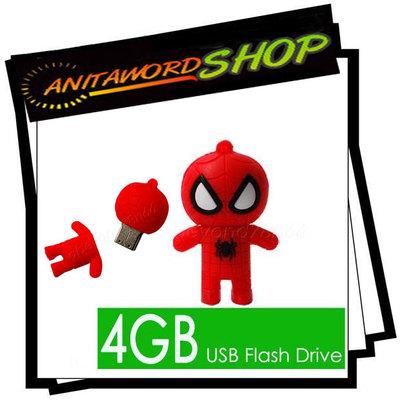 Foto Pendrive 4 Gb Spiderman Cartoon 4gb Usb 2.0 Flash Memory Stick Pen Drive