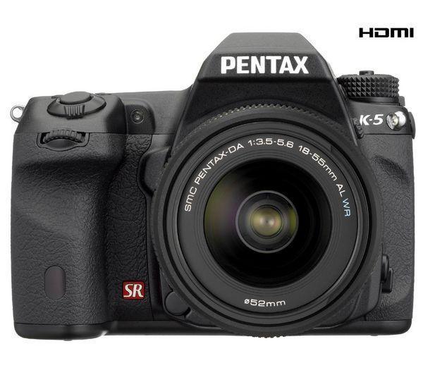 Foto Pentax K-5 + objetivo DA 18-55 mm WR Incluye Cargador, Batería de litio