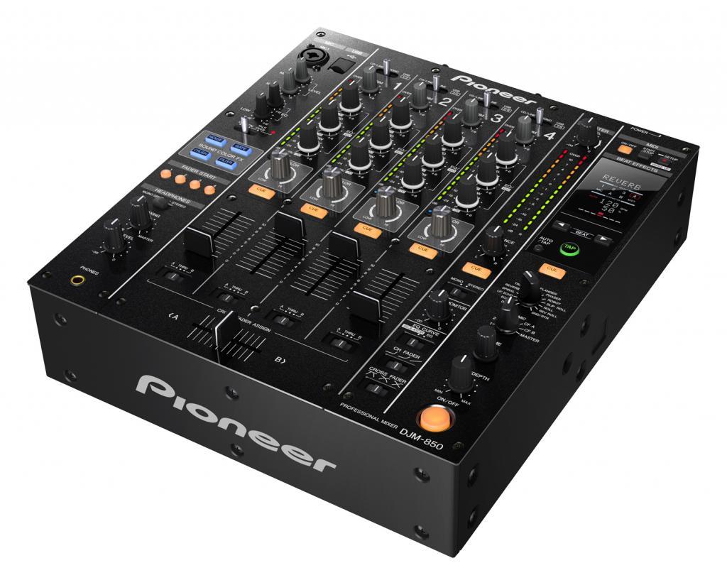 Foto PIONEER DJ DJM-850-K Table Of Mixes 4 Channels Digital