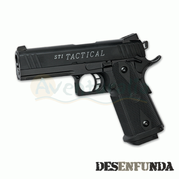 Foto Pistola ASG de gas con blowback STI tactical Polímero y metal A15293