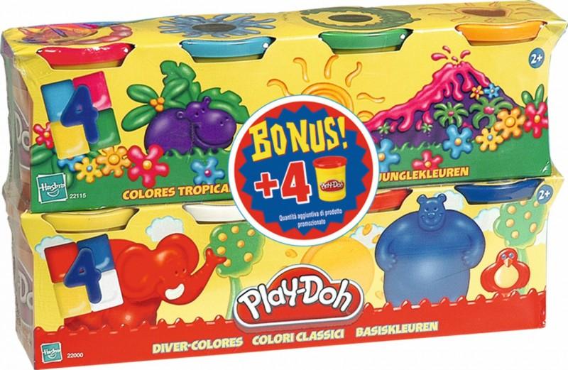 Foto Play-Doh 4 Botes + 4 Regalo
