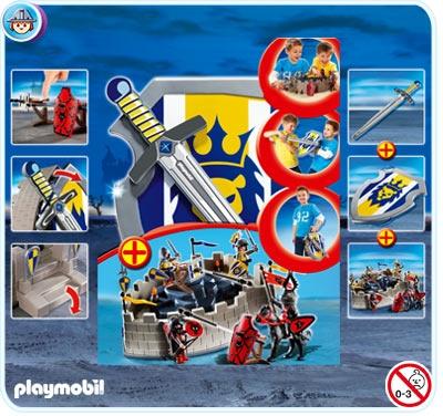 Foto Playmobil 4217 Fortaleza con escudo y espada