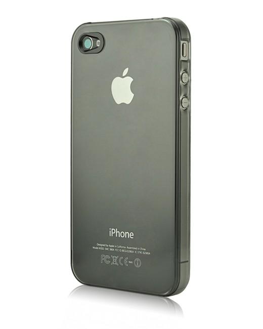 Foto Power Support Air Jacket Set Clear/Black for iPhone 4