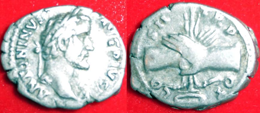 Foto Römische Kaiserzeit Antoninus Pius Denar 138-161 n Chr