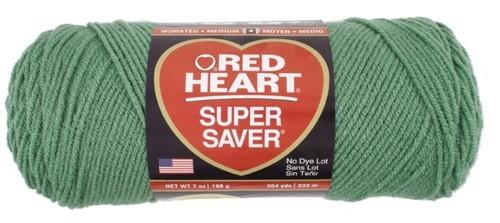 Foto Red Heart Super Saver Yarn - Light Sage