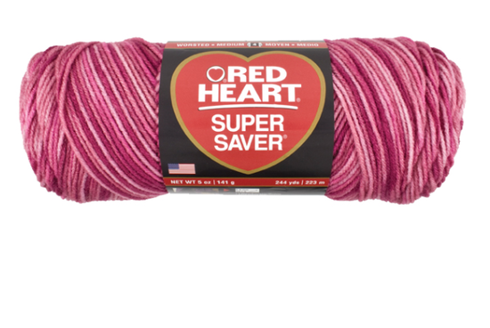 Foto Red Heart Super Saver Yarn - Pink Tones