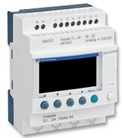 Foto relay, zelio, 100-240vac, 6 di/4 ro; SR2A101FU