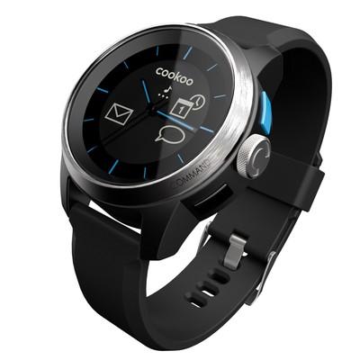 Foto Reloj Cookoo - Bluetooth Smart Watch / Bluetooth 4.0 - Silver On Black - Iphone