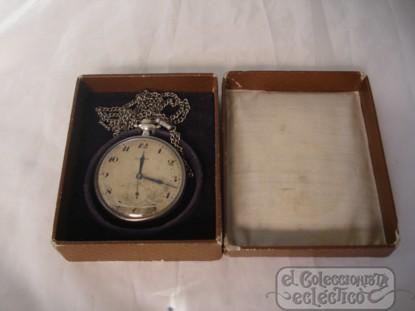 Foto Reloj de bolsillo cyma. lepine. plata 800 milésimas. remontoir. 1920
