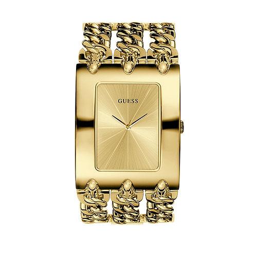 Foto Reloj Guess Heavy Metal I10544l1 Mujer Oro