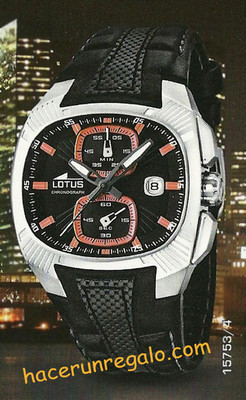 Foto Reloj Lotus Doom Crono Hombre Oferta, Tienda 199 � - Steel Man Watch Chronograph