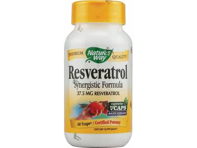 Foto Resveratrol 37.5 mg nature's way 60 caps.