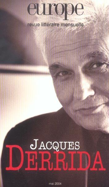 Foto Revue Europe T.901; Jacques Derrida