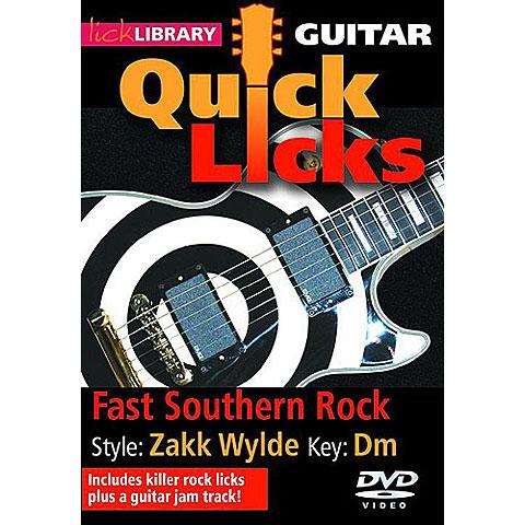 Foto Roadrock Lick Library Quick Licks Fast Southern Rock Zakk Wylde, DVD