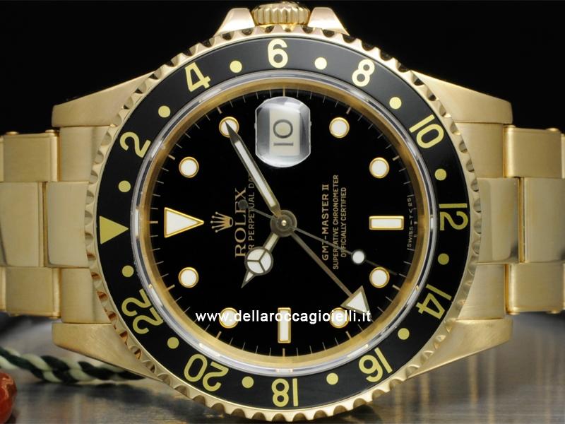 Foto Rolex GMT Master II 16718 oro amarillo precio Rolex GMT Master II