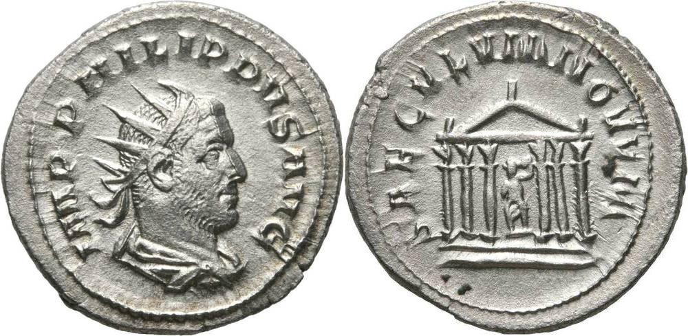 Foto Rom Römisches Kaiserreich Antoninian 248