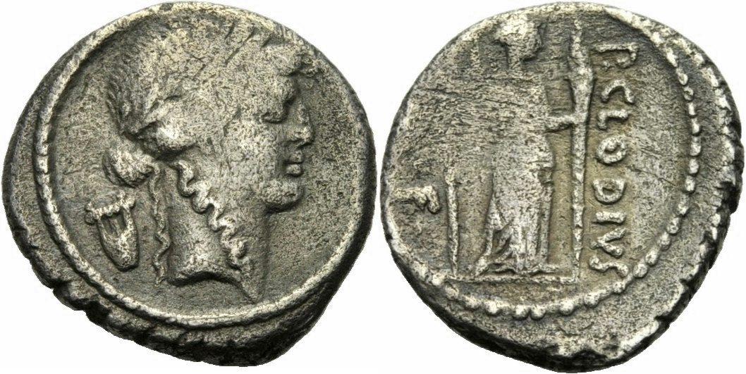 Foto Rom Republik Denar 42 v Chr