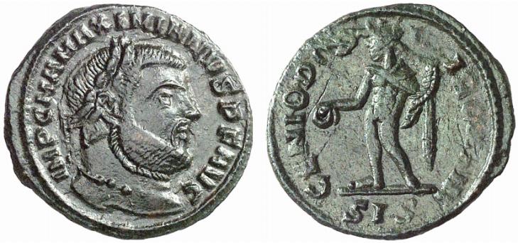 Foto Roman Coins Viertelnummus