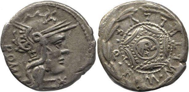 Foto Rom,Republik Denar 127 v Chr