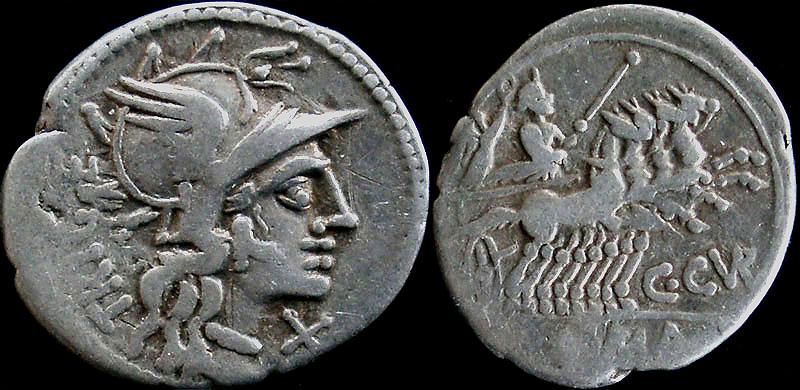 Foto Rom,Republik Denar 142 v Chr