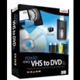 Foto roxio easy vhs to dvd - paquete completo estándar 1 usuario