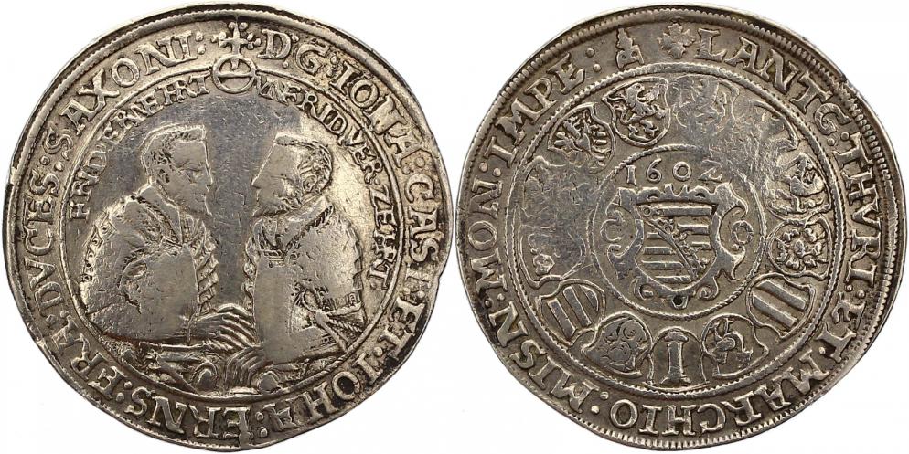 Foto Sachsen-Alt-Gotha (Coburg-Eisenach) Spruchtaler 1602